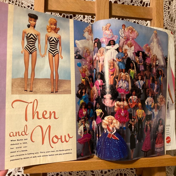 SOLD - Barbie 30th Anniversary Magazine - Winter 1990 - Photos, Features - Picture 14 of 16